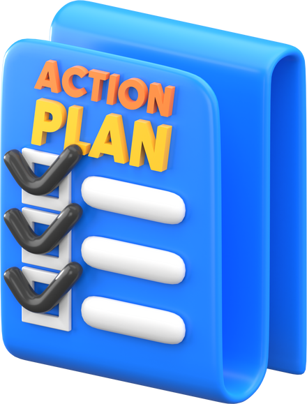 3D Action Plan Illustration